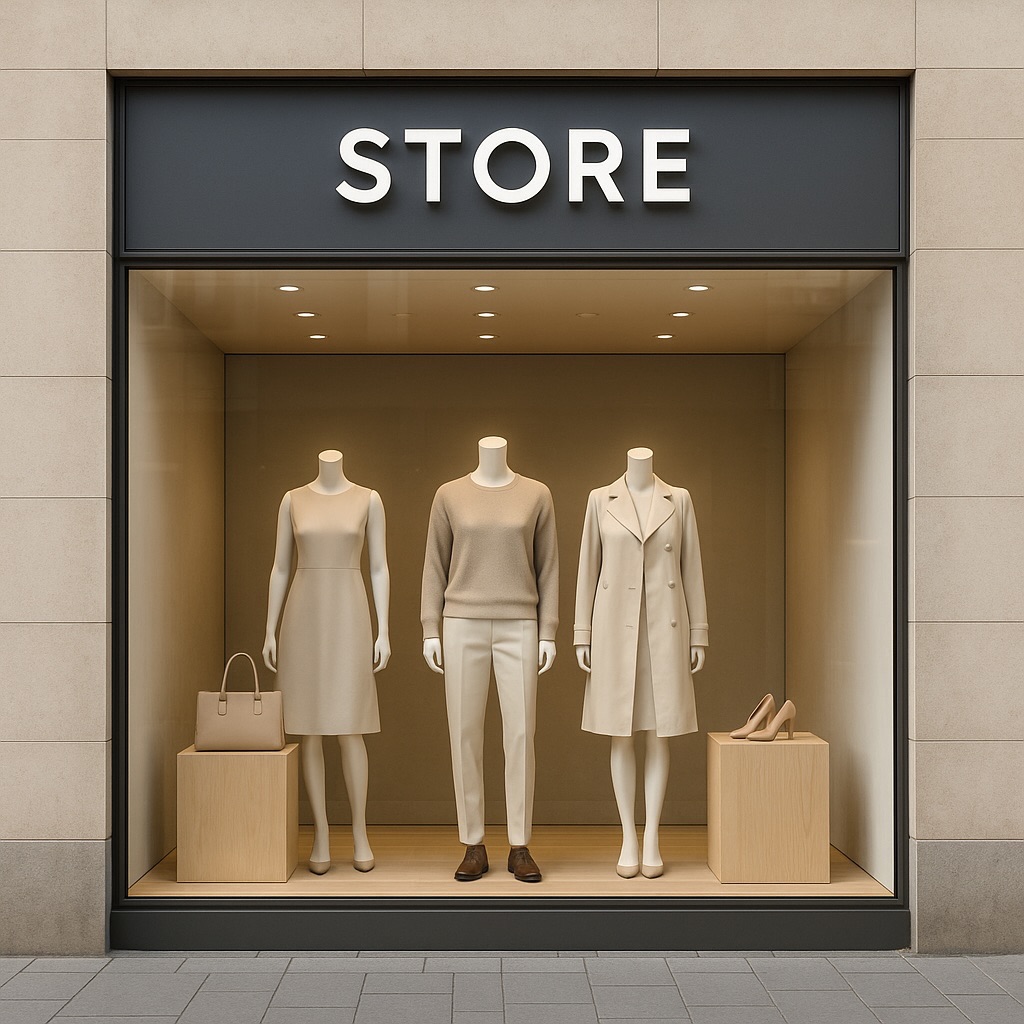 Nettoyage de vitrines commerciales